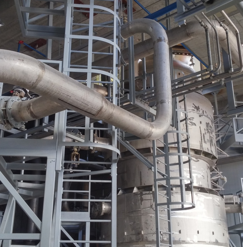 Construction of technological equipment